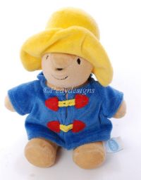 Eden PADDINGTON BEAR Baby Plush Lovey Toy